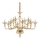 Ideal Lux - Candeeiro suspenso DANIELI 12xE14/40W/230V diâmetro 94 cm latão
