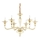 Ideal Lux - Candeeiro suspenso DANIELI 6xE14/40W/230V diâmetro 85 cm latão