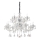Ideal Lux - Candeeiro suspenso de cristal CONTINENTAL 12xE14/40W/230V diâmetro 86 cm transparente