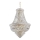 Ideal Lux - Candeeiro suspenso de cristal DUBAI 24xE14/28W/230V diâmetro 80 cm dourado