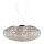Ideal Lux - Candeeiro suspenso de cristal LED KING 7xG9/3W/230V diâmetro 46 cm cromado brilhante
