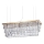Ideal Lux - Candeeiro suspenso de cristal MARTINEZ 8xE14/40W/230V