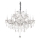 Ideal Lux - Candeeiro suspenso de cristal NAPOLEON 12xE14/40W/230V diâmetro 74 cm cromado brilhante