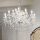Ideal Lux - Candeeiro suspenso de cristal NAPOLEON 18xE14/40W/230V diâmetro 96 cm cromado brilhante