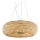Ideal Lux - Candeeiro suspenso de cristal PASHA 14xE14/40W/230V diâmetro 65 cm dourado