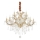 Ideal Lux - Candeeiro suspenso em cristal NAPOLEON 12xE14/40W/230V diâmetro 74 cm dourado