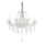 Ideal Lux - Candeeiro suspenso em cristal NAPOLEON 8xE14/40W/230V diâmetro 67 cm cromado