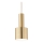 Ideal Lux - Candeeiro suspenso HOLLY 1xE27/60W/230V diâmetro 12 cm latão