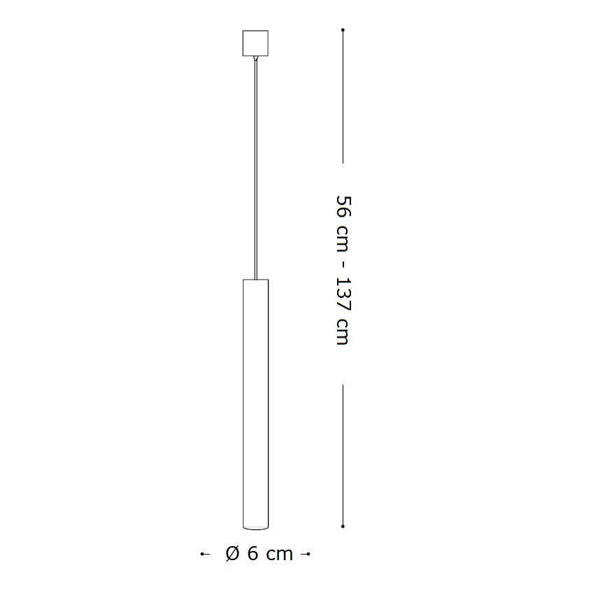 Ideal Lux - Candeeiro suspenso LED 1xGU10/7W/230V CRI 90