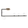 Ideal Lux - Candeeiro suspenso LED BIRDS 5xG9/3W/230V preto/dourado