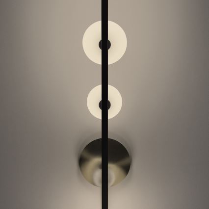Ideal Lux - Candeeiro suspenso LED BIRDS 5xG9/3W/230V preto/dourado
