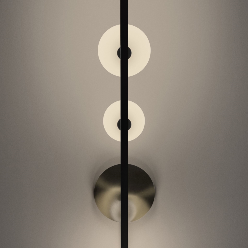 Ideal Lux - Candeeiro suspenso LED BIRDS 5xG9/3W/230V preto/dourado