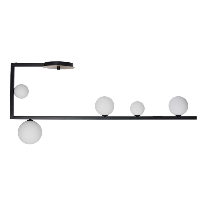 Ideal Lux - Candeeiro suspenso LED BIRDS 5xG9/3W/230V preto/dourado