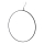 Ideal Lux - Candeeiro suspenso LED CIRCUS LED/36W/230V diâmetro 74,5 cm CRI 90 preto