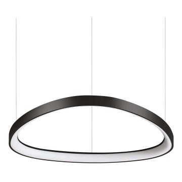Ideal Lux - Candeeiro suspenso LED com regulação GEMINI LED/48W/230V diâmetro 61 cm CRI 90 preto