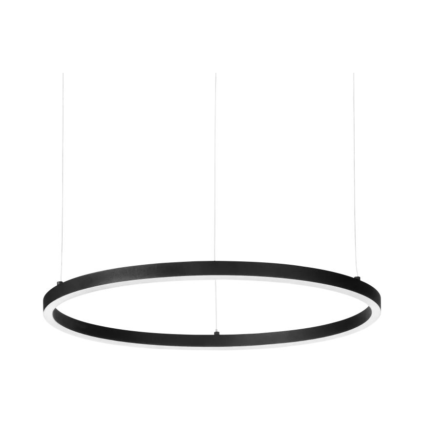 Ideal Lux - Candeeiro suspenso LED com regulação ORACLE SLIM LED/40W/230V 4000K diâmetro 70 cm CRI 90 preto