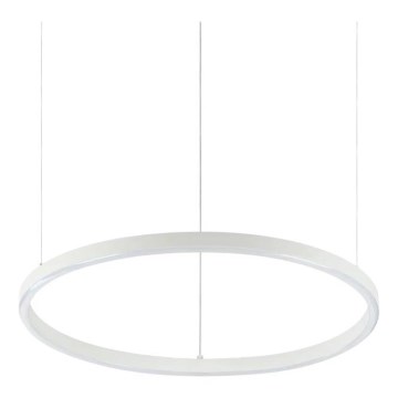 Ideal Lux - Candeeiro suspenso LED com regulação ORACLE SLIM LED/28W/230V 4000K diâmetro 50 cm CRI 90 branco