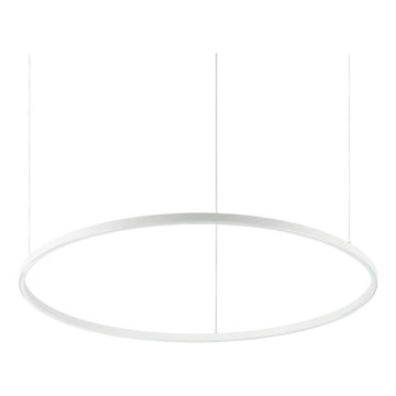 Ideal Lux - Candeeiro suspenso LED com regulação ORACLE SLIM LED/43W/230V 3000K diâmetro 90 cm branco