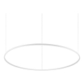 Ideal Lux - Candeeiro suspenso LED com regulação ORACLE SLIM LED/76W/230V 3000K diâmetro 150 cm branco