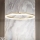 Ideal Lux - Candeeiro suspenso LED CROWN LED/42W/230V 3000K diâmetro 80 cm CRI 90 latão