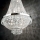 Ideal Lux - Candeeiro suspenso LED de cristal CAESAR 12xG9/3W/230V diâmetro 55 cm cromado brilhante