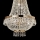 Ideal Lux - Candeeiro suspenso LED de cristal CAESAR 12xG9/3W/230V diâmetro 55 cm dourado