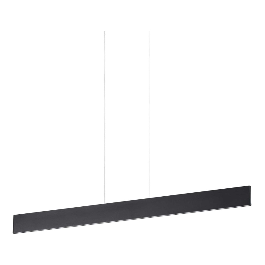 Ideal Lux - Candeeiro suspenso LED DESK LED/32W/230V 102,5 cm CRI 90 preto