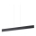 Ideal Lux - Candeeiro suspenso LED DESK LED/32W/230V 102,5 cm CRI 90 preto