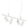 Ideal Lux - Candeeiro suspenso LED DYNAMITE 4xGU10/7W/230V CRI 90 branco