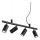 Ideal Lux - Candeeiro suspenso LED DYNAMITE 4xGU10/7W/230V CRI 90 preto