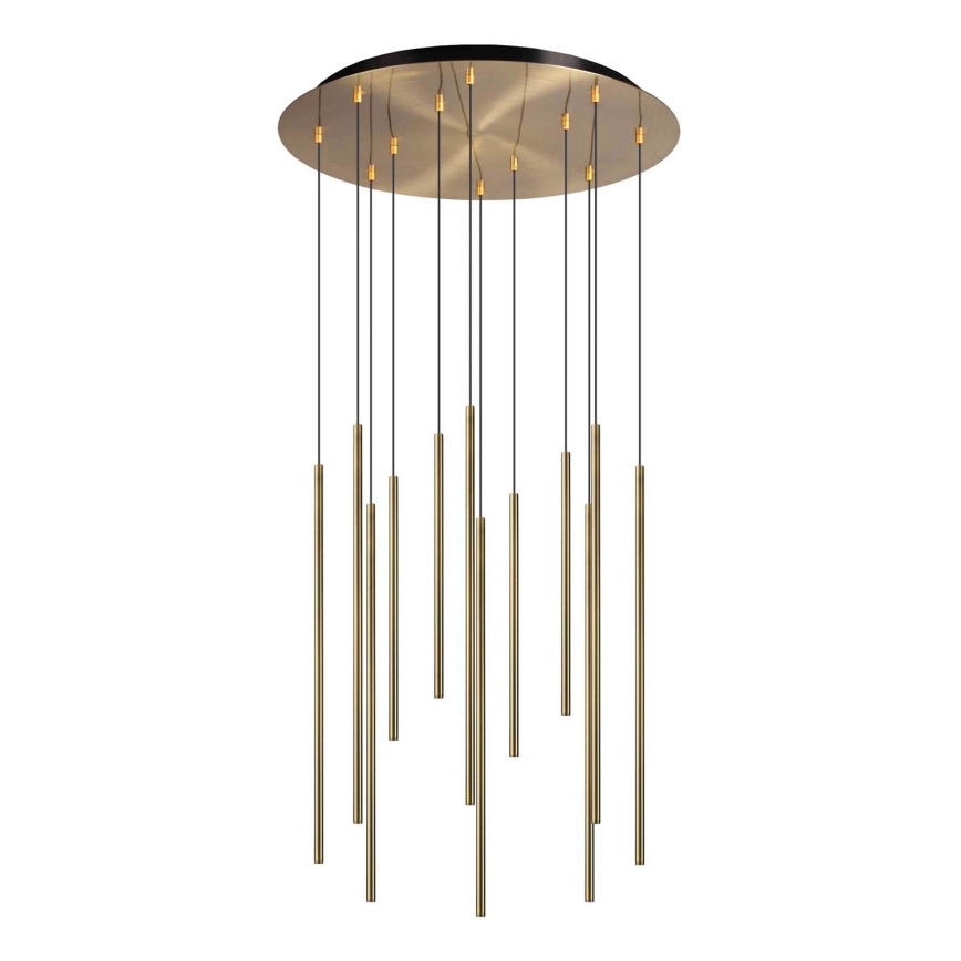 Ideal Lux - Candeeiro suspenso LED FILO LED/25W/230V latão