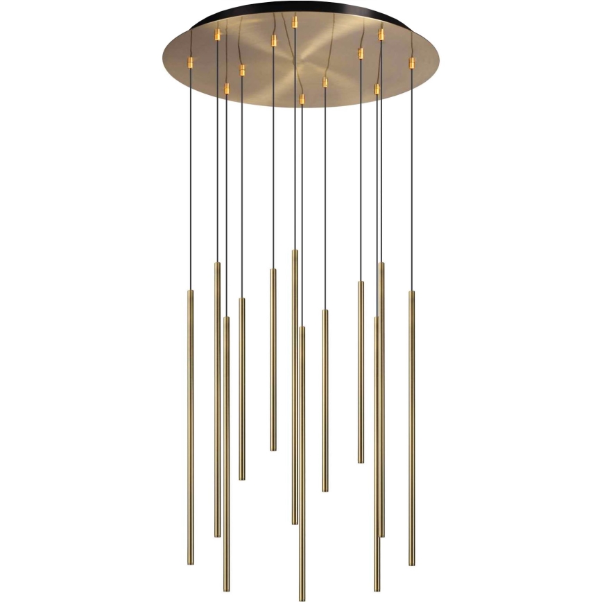 Ideal Lux - Candeeiro suspenso LED FILO LED/25W/230V latão