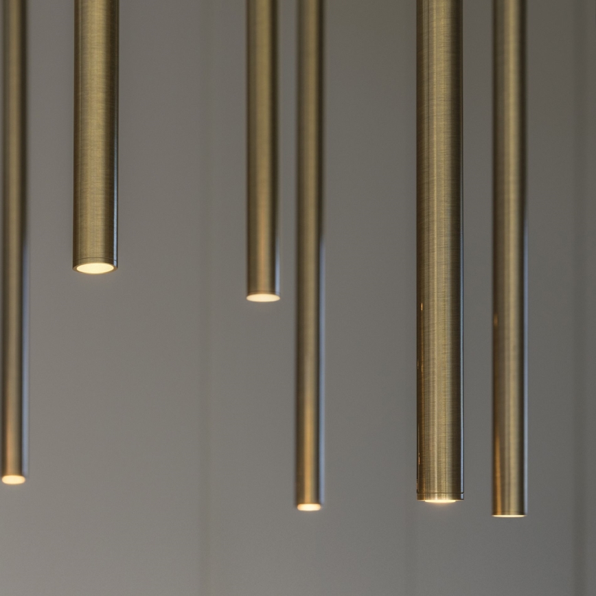 Ideal Lux - Candeeiro suspenso LED FILO LED/25W/230V latão