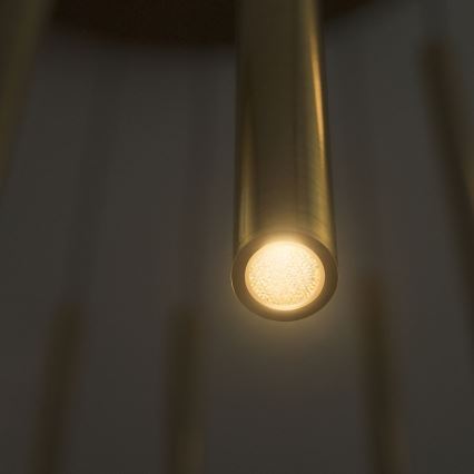 Ideal Lux - Candeeiro suspenso LED FILO LED/25W/230V latão