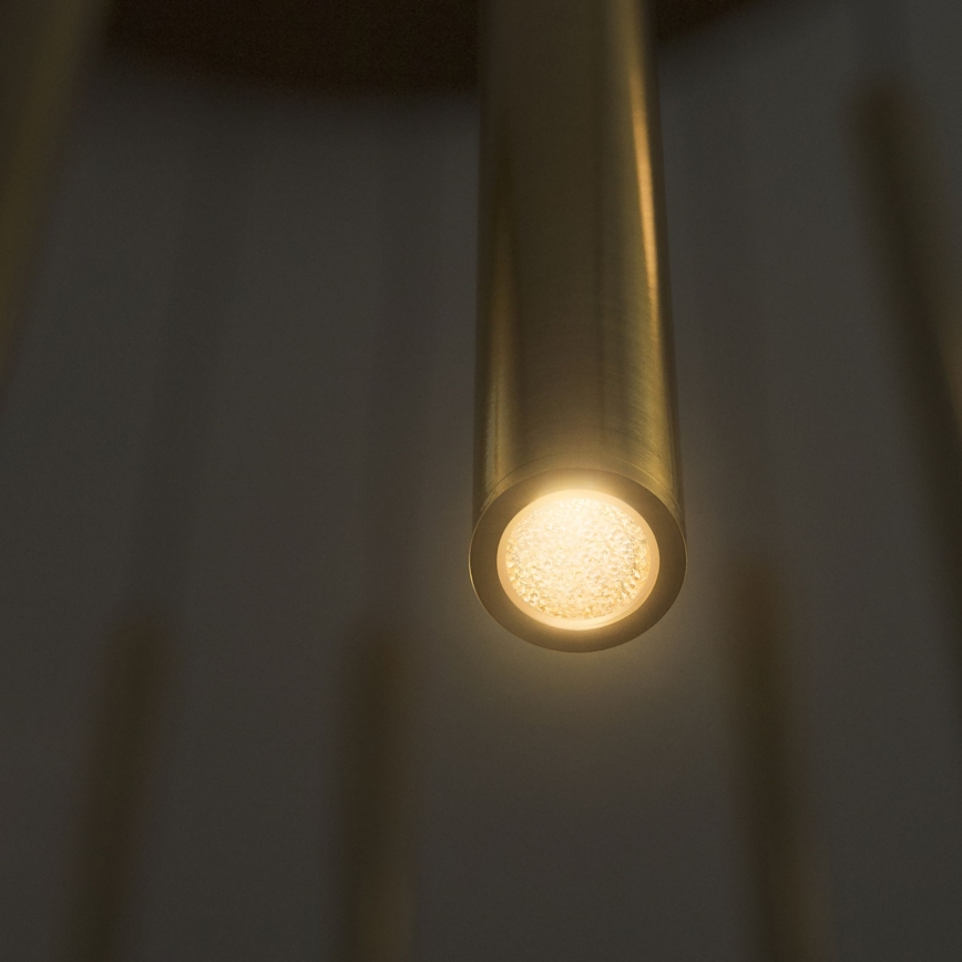Ideal Lux - Candeeiro suspenso LED FILO LED/25W/230V latão