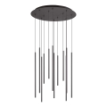 Ideal Lux - Candeeiro suspenso LED FILO LED/25W/230V preto