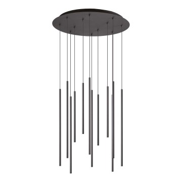 Ideal Lux - Candeeiro suspenso LED FILO LED/25W/230V preto