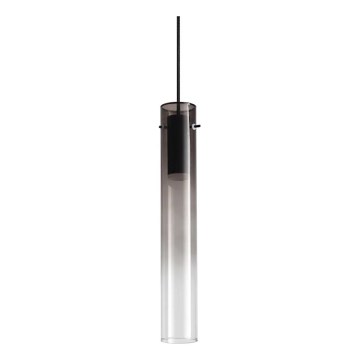 Ideal Lux - Candeeiro suspenso LED FLAM LED/10W/230V diâmetro 6 cm CRI 90 fumado