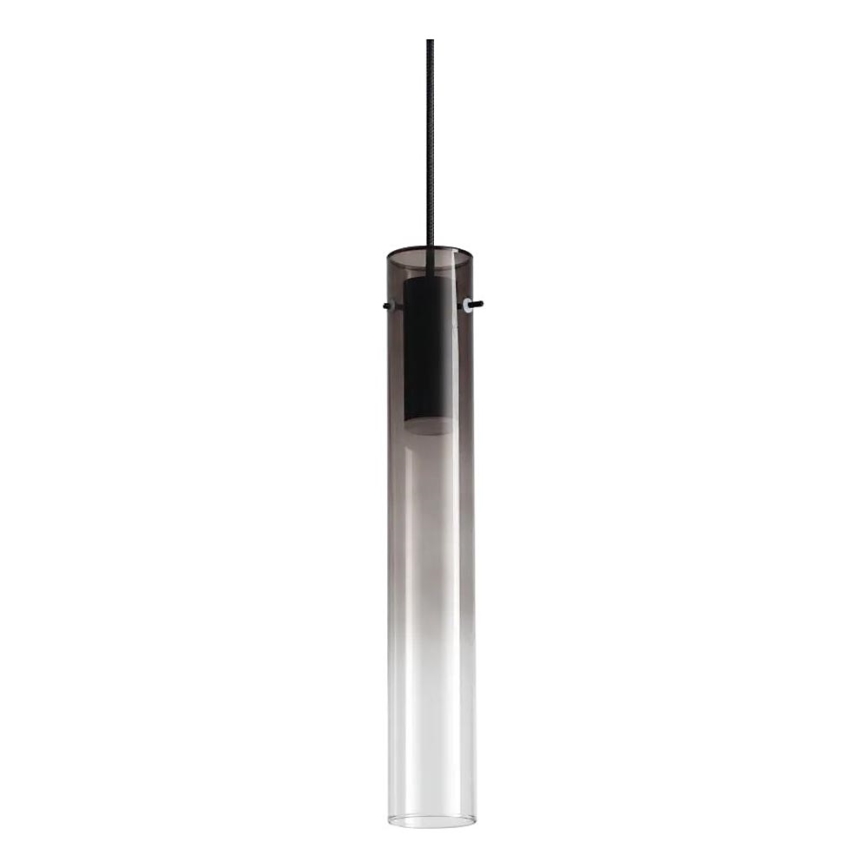 Ideal Lux - Candeeiro suspenso LED FLAM LED/10W/230V diâmetro 6 cm CRI 90 fumado