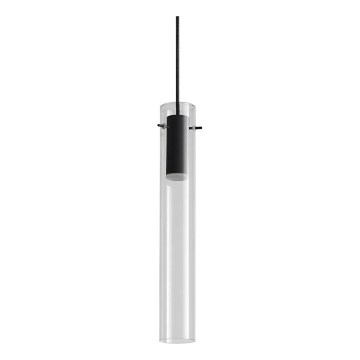 Ideal Lux - Candeeiro suspenso LED FLAM LED/10W/230V diâmetro 6 cm CRI 90 transparente