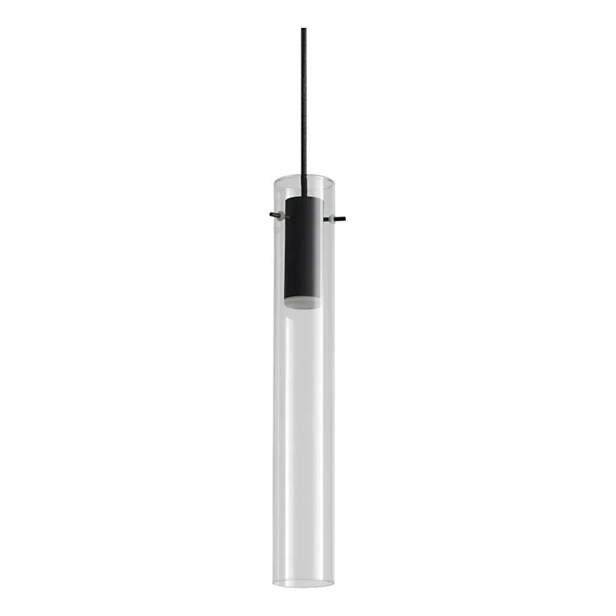 Ideal Lux - Candeeiro suspenso LED FLAM LED/10W/230V diâmetro 6 cm CRI 90 transparente