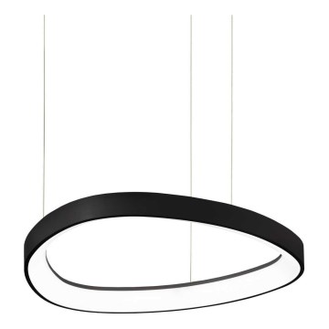 Ideal Lux - Candeeiro suspenso LED GEMINI LED/38W/230V diâmetro 42,5 cm CRI 90 preto