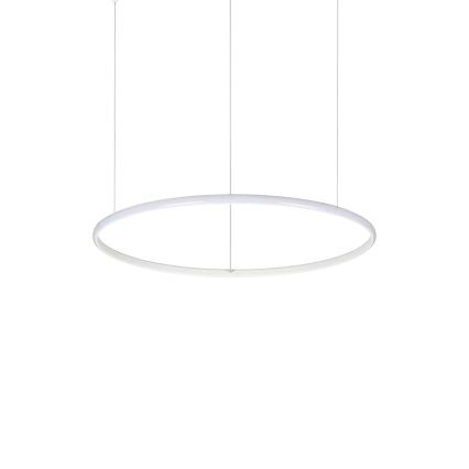 Ideal Lux - Candeeiro suspenso LED HULAHOOP LED/28W/230V 3000K diâmetro 61 cm CRI 90 branco