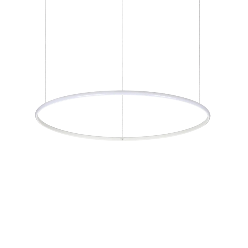 Ideal Lux - Candeeiro suspenso LED HULAHOOP LED/39W/230V 3000K diâmetro 81,5 cm CRI 90 branco