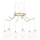 Ideal Lux - Candeeiro suspenso LED KAROUSEL 6xG9/3W/230V diâmetro 72 cm latão