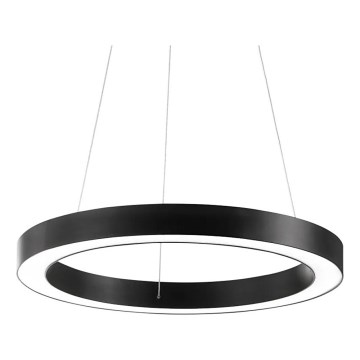 Ideal Lux - Candeeiro suspenso LED ORACLE LED/35W/230V 3000K diâmetro 70 cm CRI 90 preto