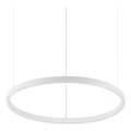 Ideal Lux - Candeeiro suspenso LED ORACLE SLIM LED/29W/230V 2700K diâmetro 50 cm branco