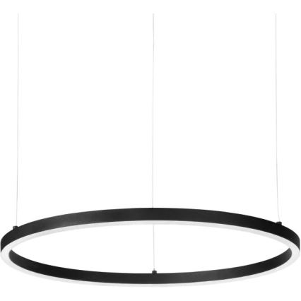 Ideal Lux - Candeeiro suspenso LED ORACLE SLIM LED/29W/230V 2700K diâmetro 50 cm preto