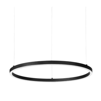 Ideal Lux - Candeeiro suspenso LED ORACLE SLIM LED/32W/230V 3000K diâmetro 50 cm preto