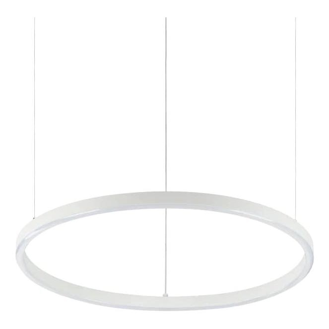 Ideal Lux - Candeeiro suspenso LED ORACLE SLIM LED/32W/230V 4000K diâmetro 50 cm branco